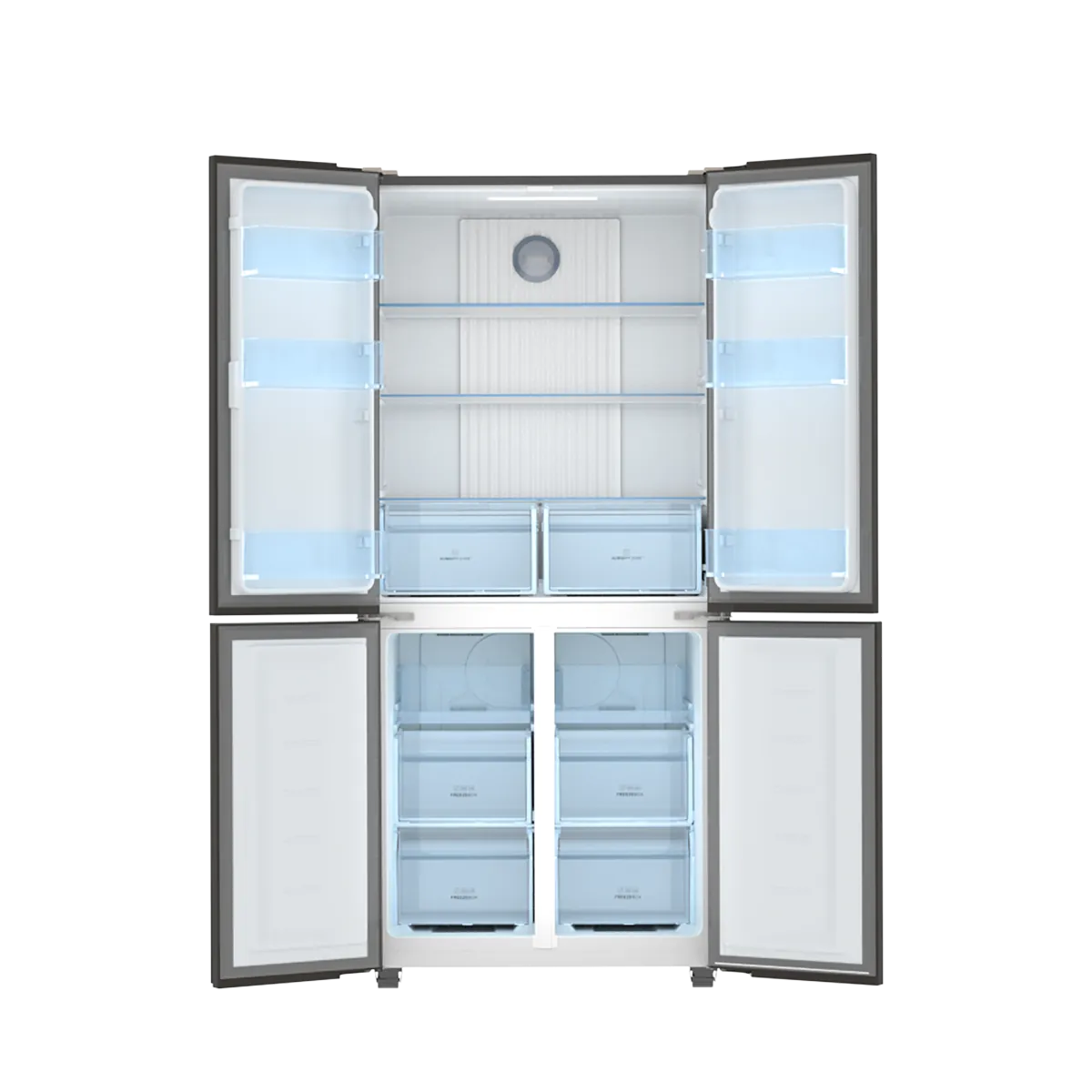 HAIER FRENCH GLASS DOOR NO FROST INVERTER FRIDGE - 578TPB/TBG