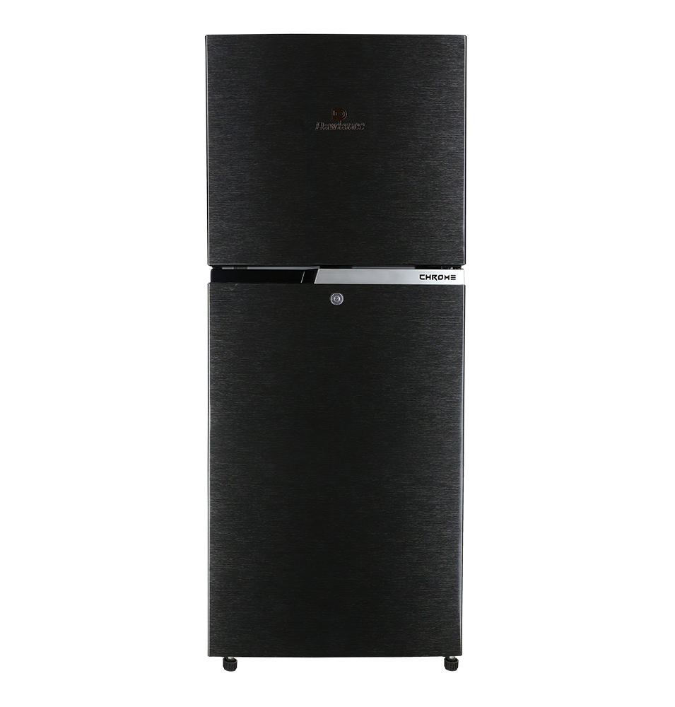 DAWLANCE LARGE SIZE SIMPLE FRIDGE - 9191 CHROME