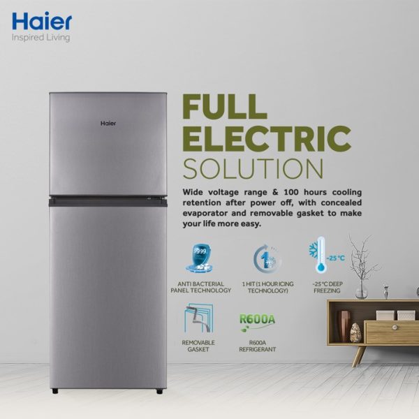 HAIER VCM SHEET SMALL SIZE FRIDGE - HRF-186EBS/EBD