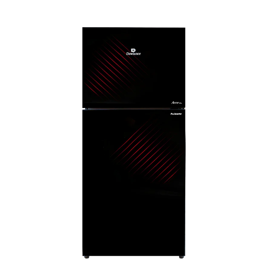 DAWLANCE LARGE SIZE GLASS DOOR INVERTER FRIDGE-9193 ACCE PRO