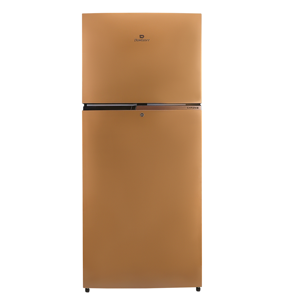 DAWLANCE LARGE SIZE SIMPLE FRIDGE - 9191 CHROME